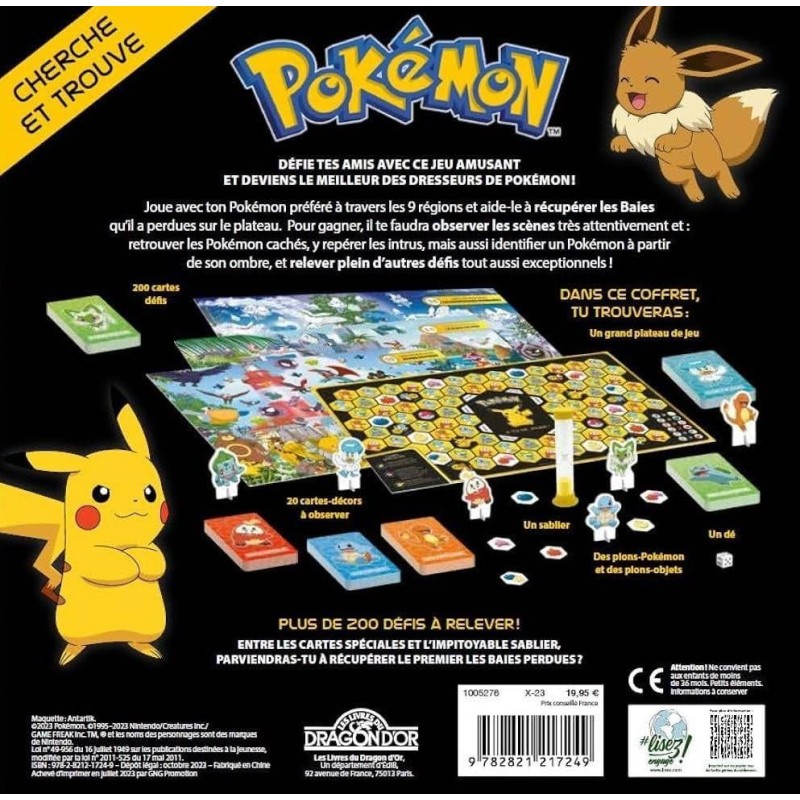 POKEMON - Le grand jeu - Voyage à travers les 9 régions 