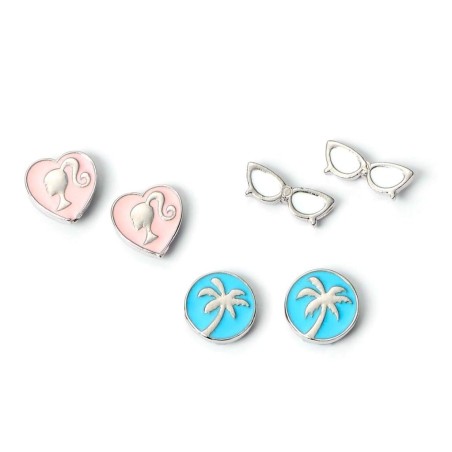 BARBIE - Set de 3 Paires de Boucles d'Oreilles 