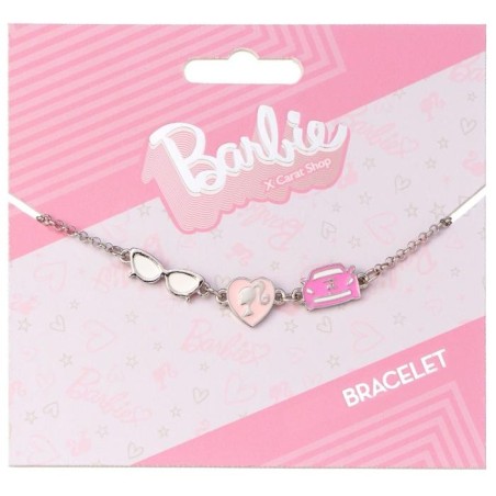 BARBIE - Bracelet en Chaine - Silhouette, Lunettes et Corvette 