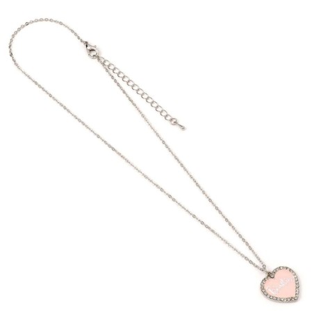 BARBIE - Collier Chaine - Coeur Rose 