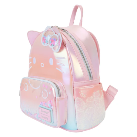 HELLO KITTY - 50ème Anniversaire - Mini Sac à Dos LoungeFly 