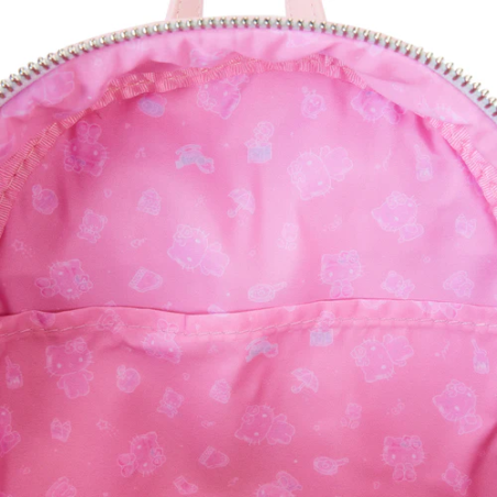 HELLO KITTY - 50ème Anniversaire - Mini Sac à Dos LoungeFly 
