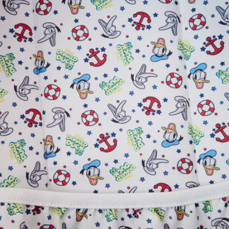 DISNEY - Donald Duck "90ème Anniversaire" - Sac à dos Nylon LoungeFly 