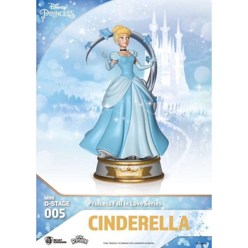 DISNEY - Princess Fall In Love - Fig. Mini Diorama 12cm assortiment x6 