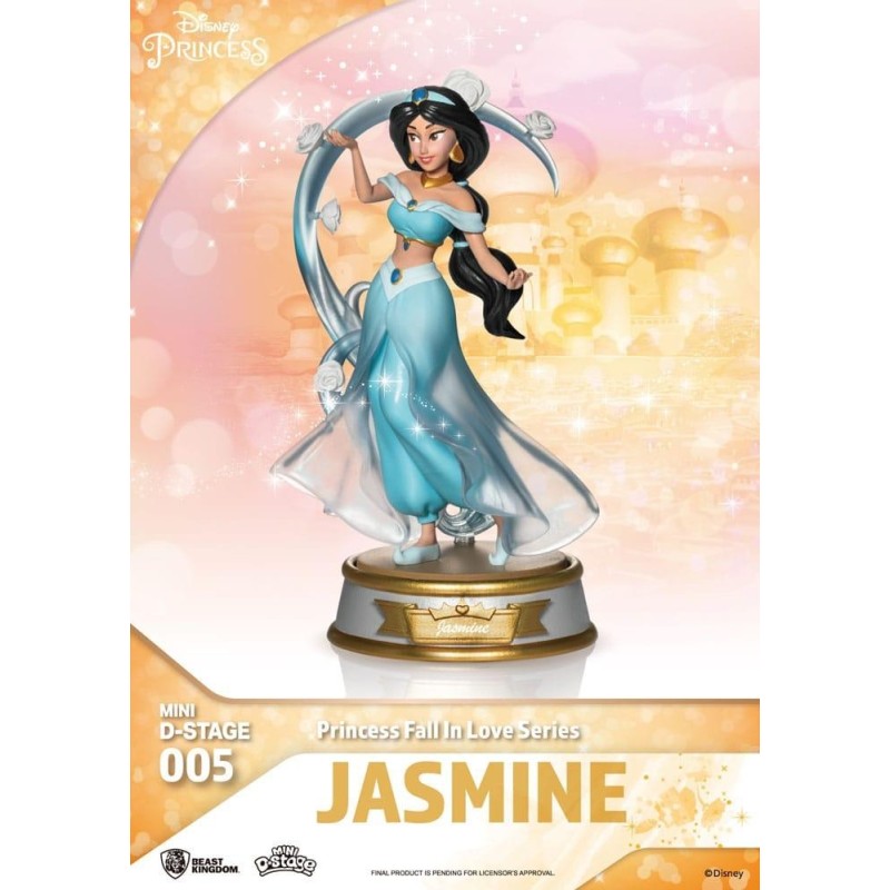 DISNEY - Princess Fall In Love - Fig. Mini Diorama 12cm assortiment x6 