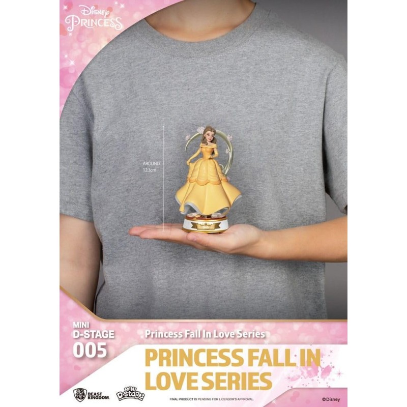 DISNEY - Princess Fall In Love - Fig. Mini Diorama 12cm assortiment x6 