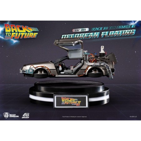 RETOUR VERS LE FUTUR - DeLorean II Flottant "Standard" -Statuette 20cm 
