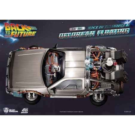 RETOUR VERS LE FUTUR - DeLorean II Flottant "Standard" -Statuette 20cm 