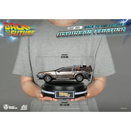 RETOUR VERS LE FUTUR - DeLorean II Flottant "Standard" -Statuette 20cm 