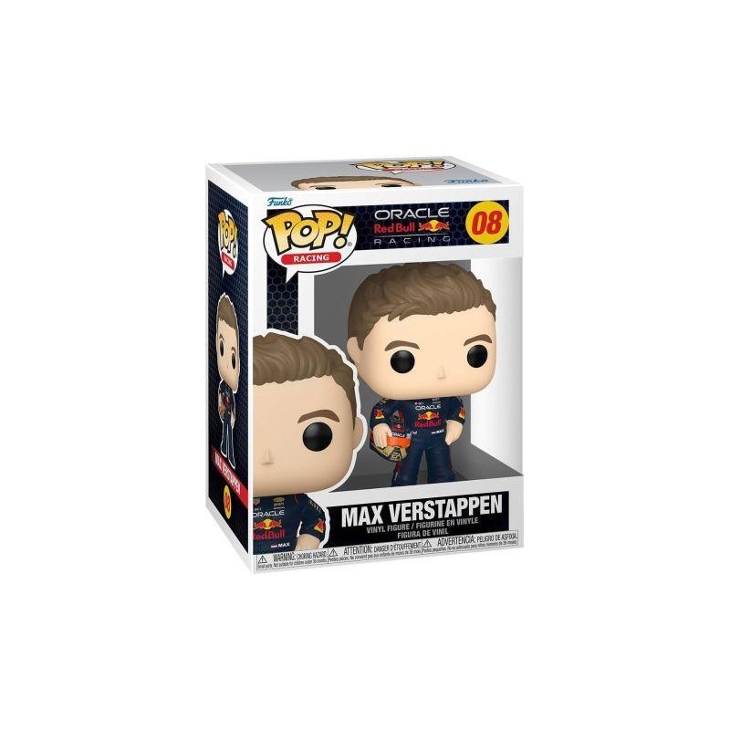 RACING - POP Racing N° 08 - Max Verstappen avec Casque 