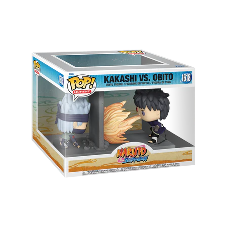 NARUTO SHIPPUDEN - POP Moment N° 1618 - Kakashi VS Obito 