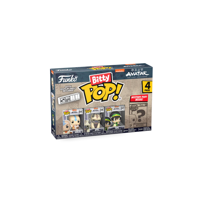 AVATAR THE LAST AIRBENDER - Bitty Pop 4 Pack 2.5cm - Aang 