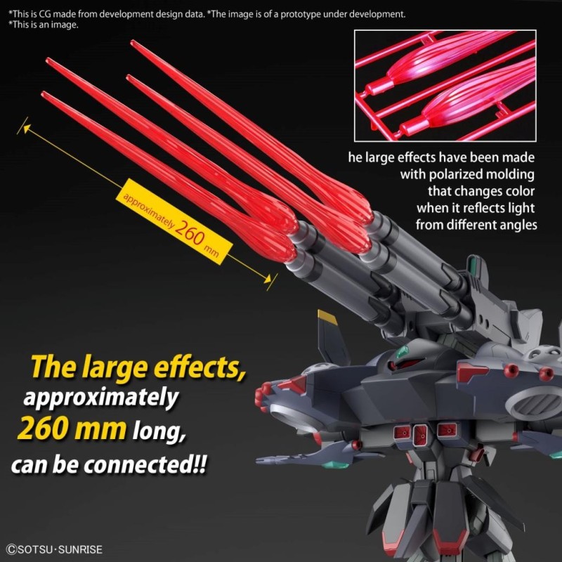 GUNDAM - HG 1/144 Destroy Gundam - Model Kit 