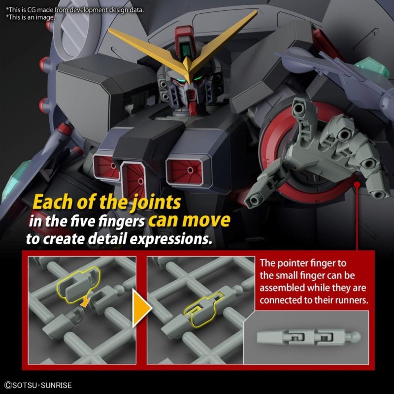 GUNDAM - HG 1/144 Destroy Gundam - Model Kit 