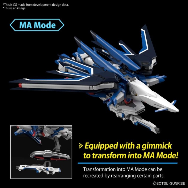 GUNDAM - HG 1/144 Rising Freedom Gundam - Model Kit 