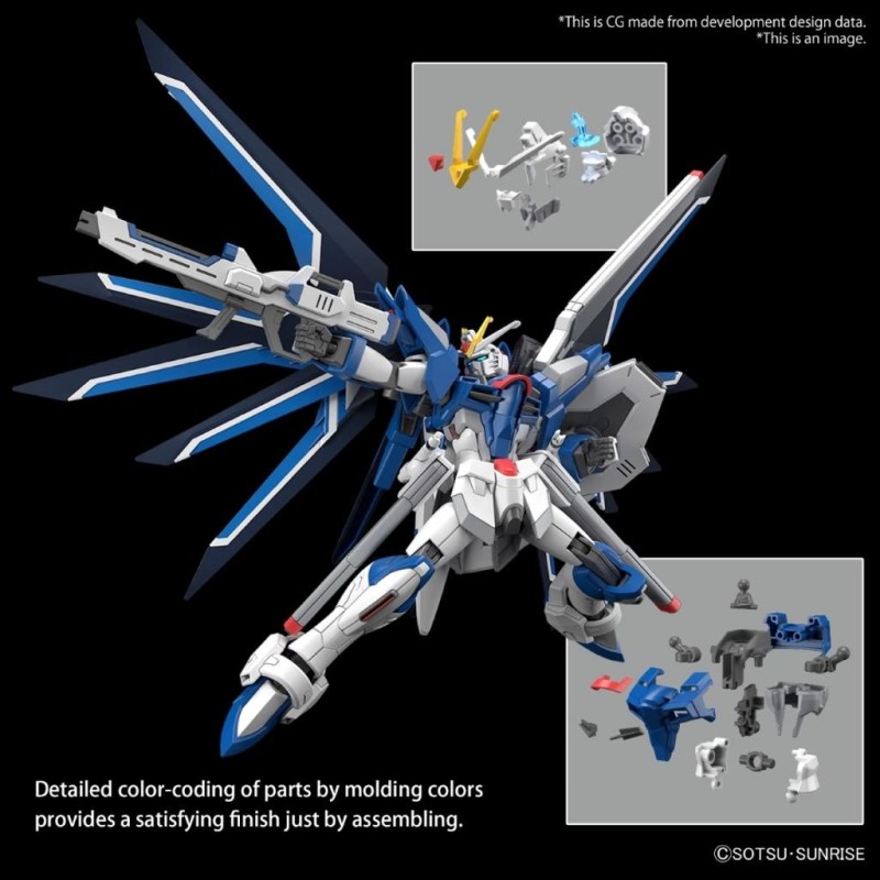 GUNDAM - HG 1/144 Rising Freedom Gundam - Model Kit 
