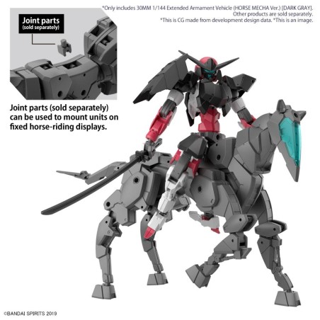30MM - 1/144 Extended Armament Vehicule (Horse Mecha) Dark - Model Kit 