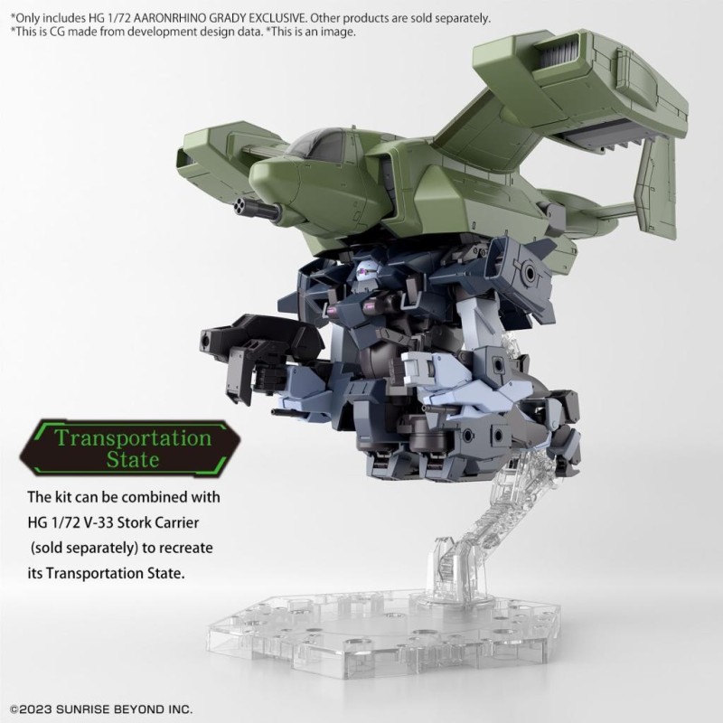 AMAIM - HG 1/72 Aaronrhino Grady Exclusive - Model Kit 