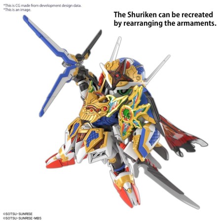 GUNDAM - SDW Heroes Onmitsu Gundam Aerial - Model Kit 
