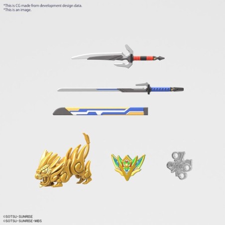 GUNDAM - SDW Heroes Onmitsu Gundam Aerial - Model Kit 