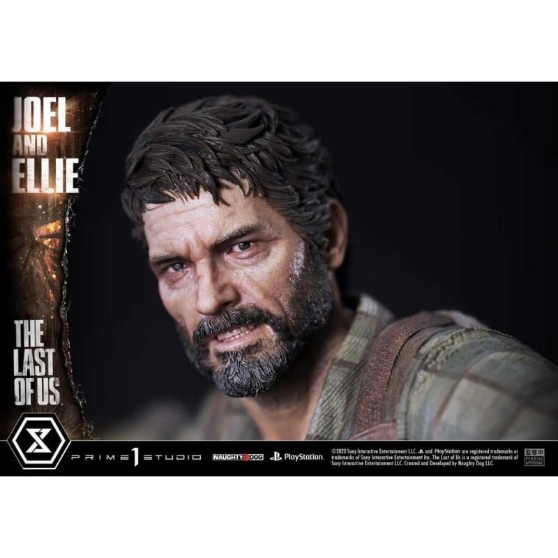 THE LAST OF US - Joel & Ellie - Statuette Premium Masterline 73cm 