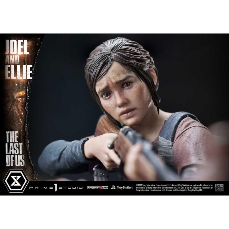 THE LAST OF US - Joel & Ellie - Statuette Premium Masterline 73cm 