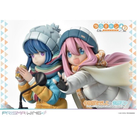 AU GRAND AIR - Nadeshiko & Rin - Statuette Prisma Wing 24cm 