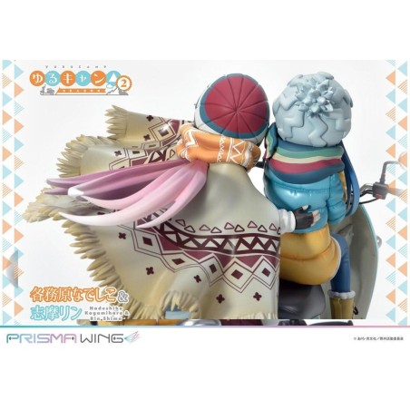 AU GRAND AIR - Nadeshiko & Rin - Statuette Prisma Wing 24cm 