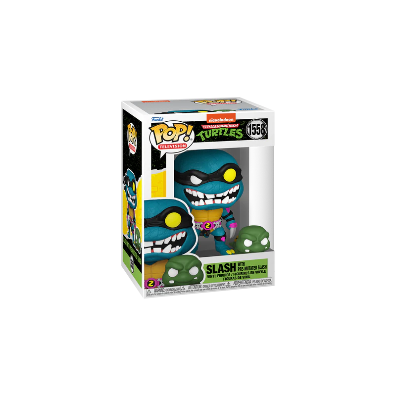 TORTUES NINJAS - POP & Buddy N° 1558 - Slash & Pre-mutated Slash 