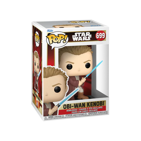 STAR WARS 1 - POP Star Wars N° 699 - Obi-Wan (Jeune) 