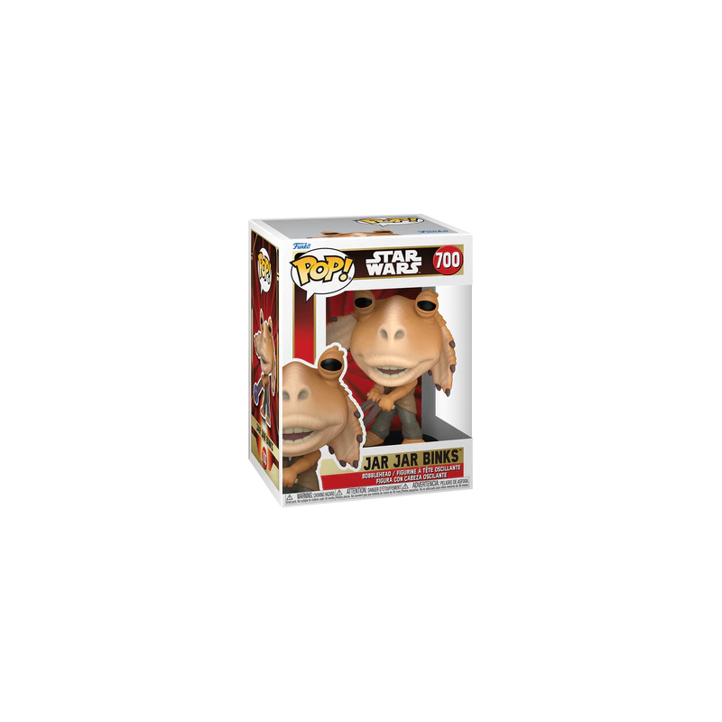 STAR WARS 1 - POP Star Wars N° 700 - Jar Jar Binks avec Boule Booma 