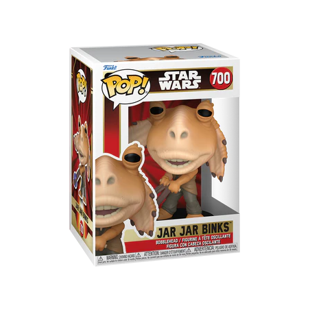 STAR WARS 1 - POP Star Wars N° 700 - Jar Jar Binks avec Boule Booma 