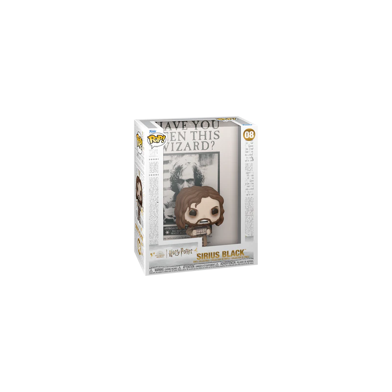 HARRY POTTER 3 - POP Cover N° 08 - Poster with Sirius Black 