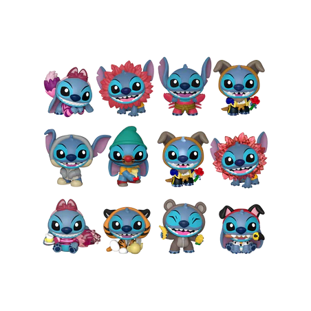 DISNEY - Stitch en Costume -Mystery Minis (BOX 12 Figurines) 