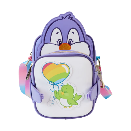 LES BISOUNOURS -Cousins Cozy Heart Penguin -Sac Crossbuddies Loungefly 