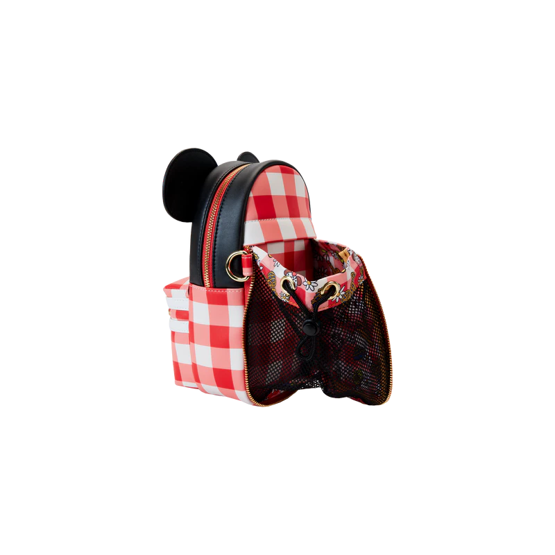 DISNEY - Minnie Mouse "Cup Holder" - Sac Bandoulière Loungefly 
