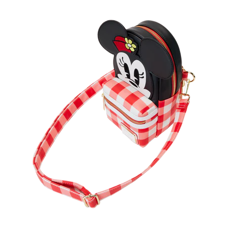 DISNEY - Minnie Mouse "Cup Holder" - Sac Bandoulière Loungefly 