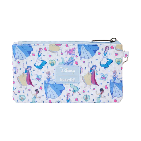 DISNEY PRINCESS - Style Manga - Portefeuille nylon Poignet Loungefly 