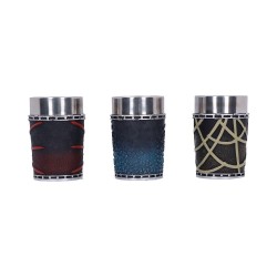 METALLICA - Pushead Art - Set de 3 verres à shots 8.5cm  2