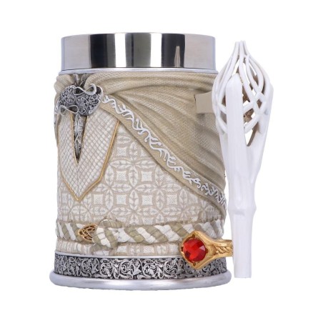 LE SEIGNEUR DES ANNEAUX - Gandalf Le Blanc - Chope 15cm 