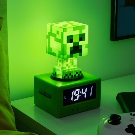 MINECRAFT - Creeper - Réveil 16cm 