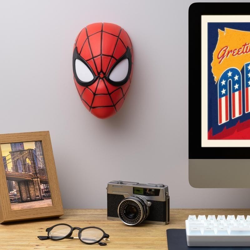 MARVEL - Masque Spider-Man - Lampe 22cm 