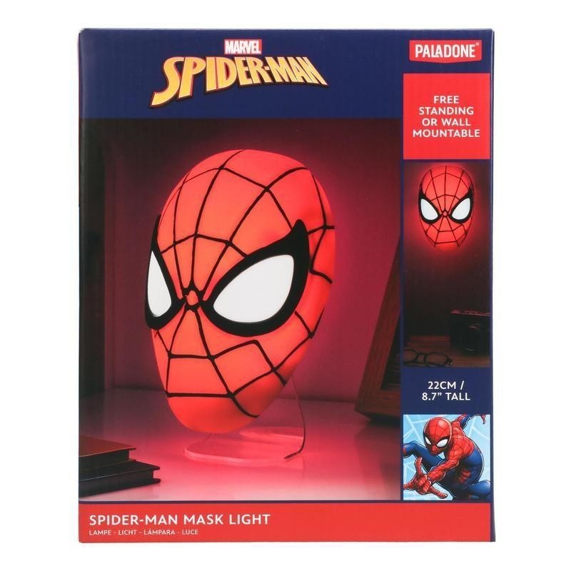 MARVEL - Masque Spider-Man - Lampe 22cm 