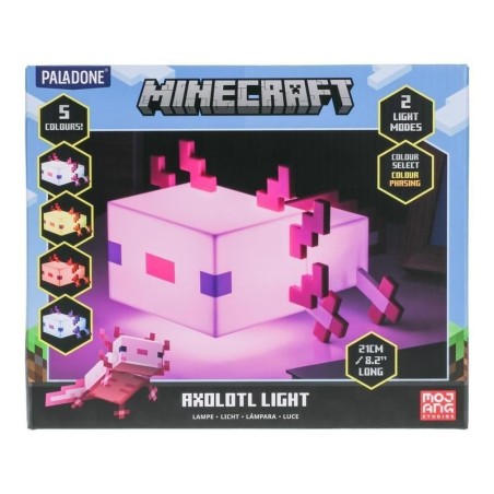 MINECRAFT - Axolotl - Lampe 