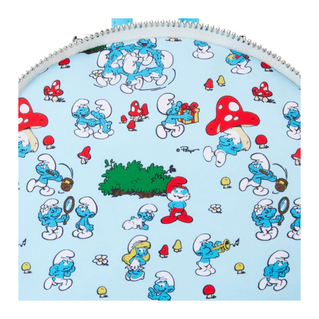 LES SCHTROUMPFS - Schtroumpfette - Mini Sac à Dos LoungeFly 