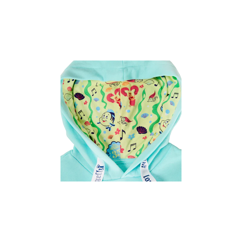 PETITE SIRENE 35 - Ariel et Polochon - Hoodie Unisex Loungefly (L) 