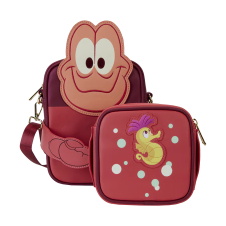 PETITE SIRENE 35 ANNIV. - Sebastian - Sac Crossbuddies Loungefly 
