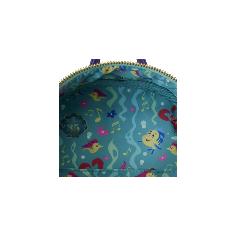 PETITE SIRENE 35 ANNIV. -Life is the bubbles -Mini Sac à Dos Loungefly 