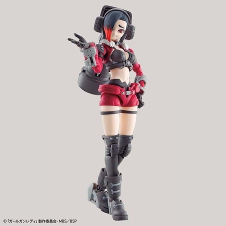 GIRL GUN LADY - Lady Commander Daisy - Model Kit 
