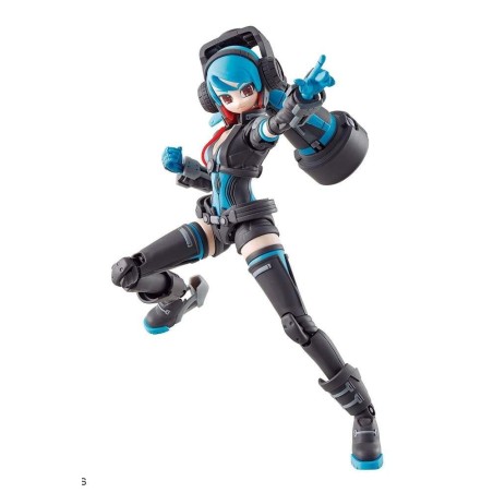 GIRL GUN LADY - Lady Commander Alice - Model Kit 